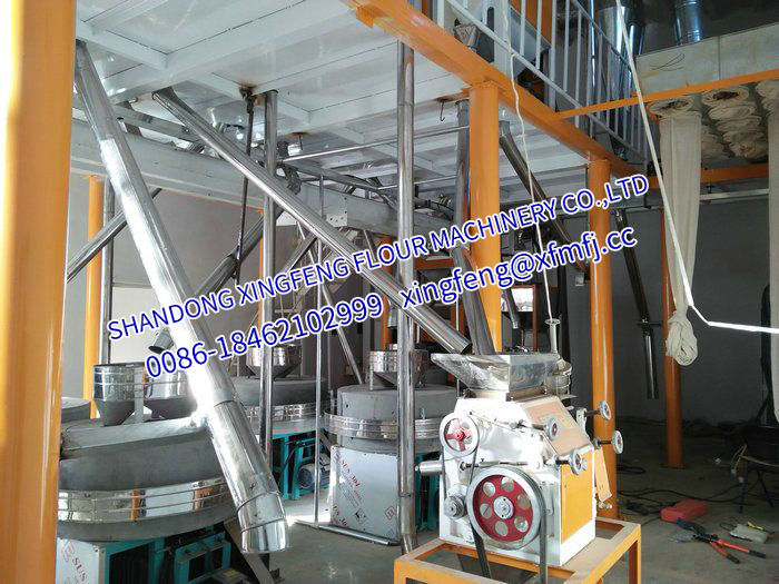 Stone flour milling equipment