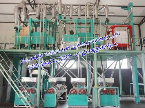 Stone flour milling equipment